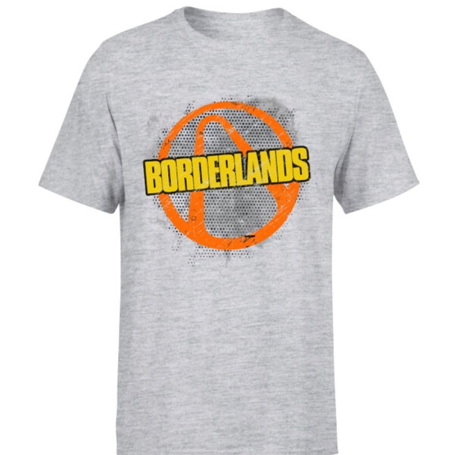 Borderlands Gearbox T-Shirts | Borderlands Graffiti Vault Men'S T-Shirt