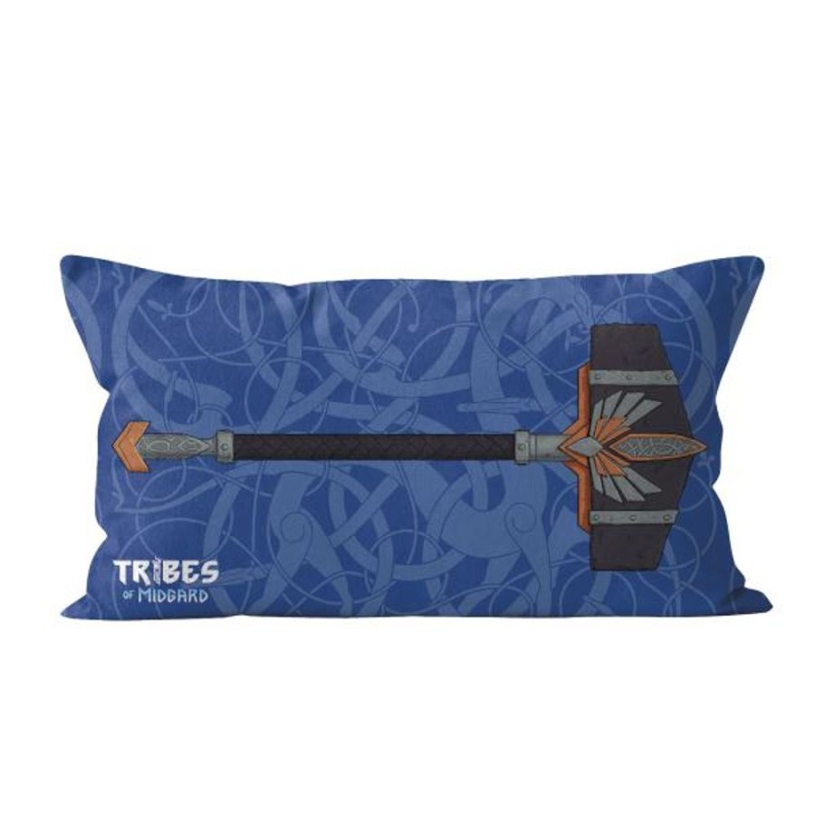 Tribes Of Midgard Gearbox | Tribes Of Midgard Eira Hammer Rectangular Cushion