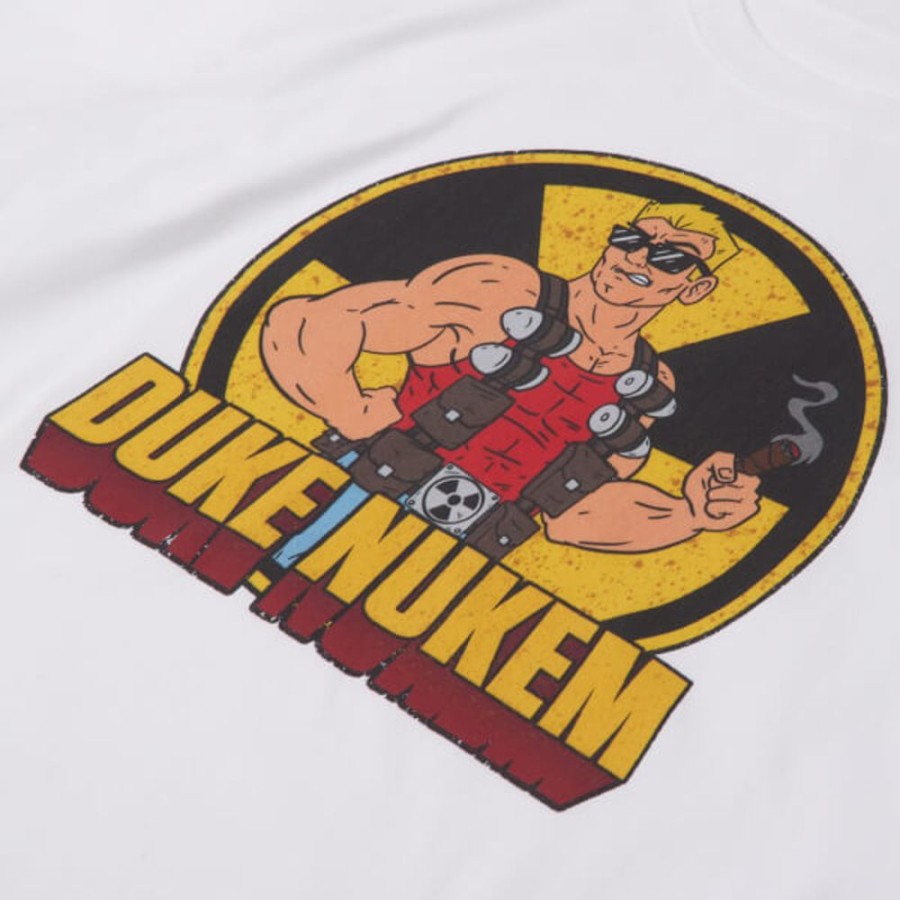 Duke Nukem Gearbox T-Shirts | Duke Nukem Hazard Oversized Heavyweight T-Shirt