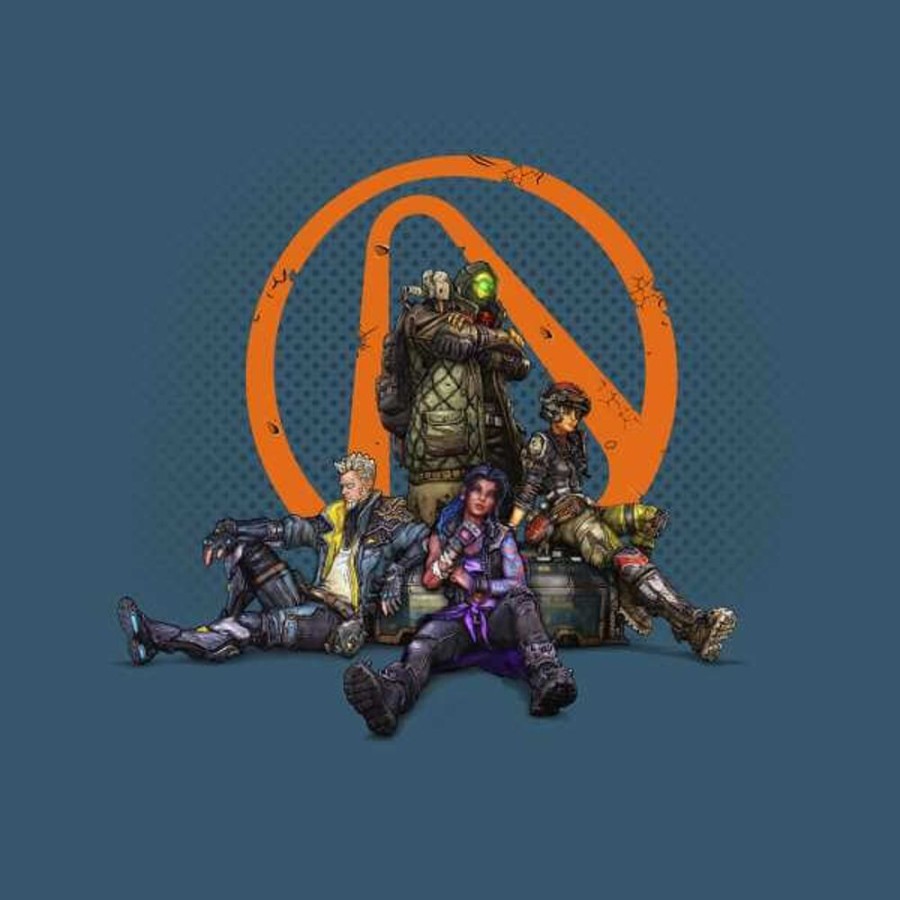 Borderlands Gearbox T-Shirts | Borderlands Loot Men'S T-Shirt