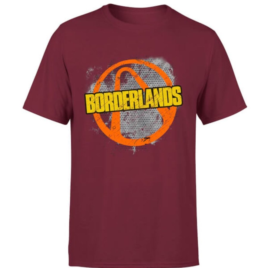 Borderlands Gearbox T-Shirts | Borderlands Graffiti Vault Men'S T-Shirt