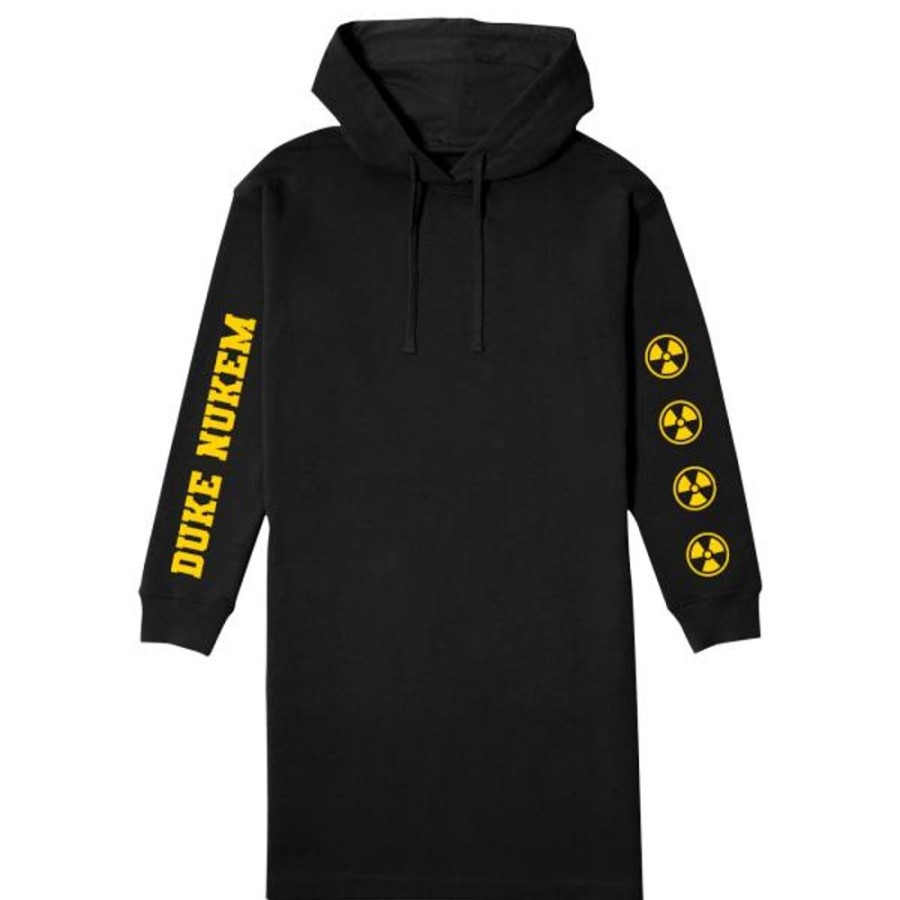 Duke Nukem Gearbox Hoodies & Sweatshirts | Duke Nukem Hoodie Dress-Black