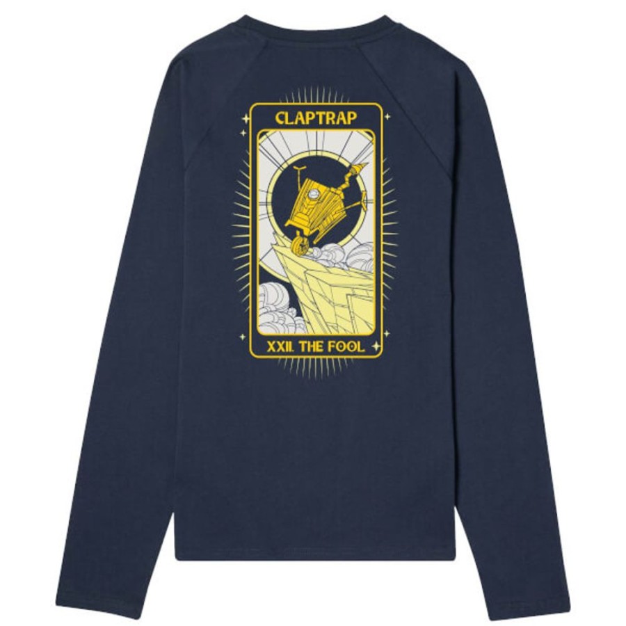 Tiny Tina'S Wonderlands Gearbox T-Shirts | Tiny Tina'S The Fool Long Sleeve T-Shirt-Navy