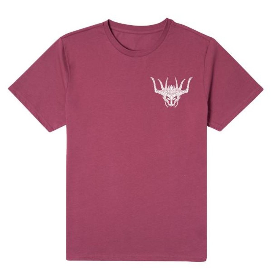 Tribes Of Midgard Gearbox T-Shirts | Tribes Of Midgard Stutr Unisex T-Shirt-Burgundy