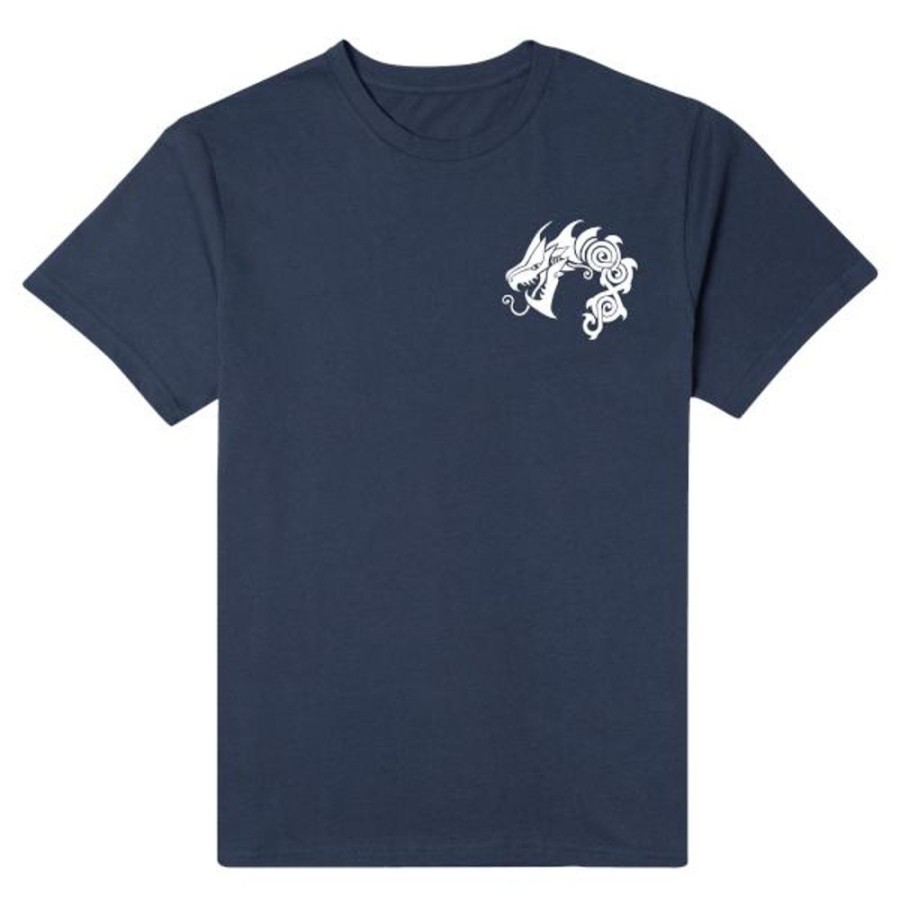 Tribes Of Midgard Gearbox T-Shirts | Tribes Of Midgard Jormie Unisex T-Shirt-Navy