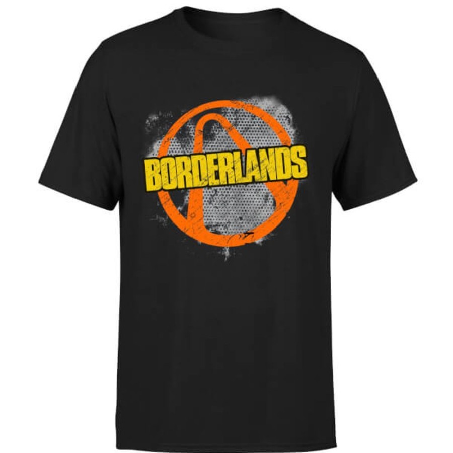 Borderlands Gearbox T-Shirts | Borderlands Graffiti Vault Men'S T-Shirt