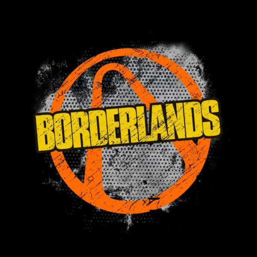 Borderlands Gearbox T-Shirts | Borderlands Graffiti Vault Men'S T-Shirt