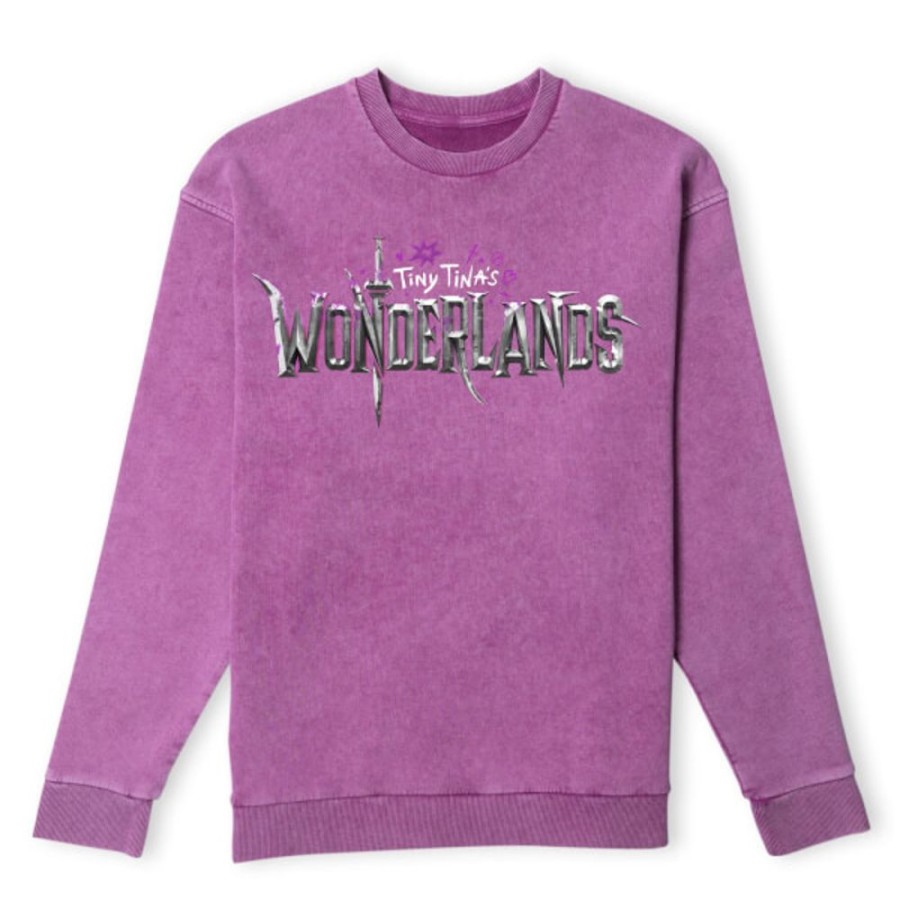 Tiny Tina'S Wonderlands Gearbox Hoodies & Sweatshirts | Tiny Tina'S Wonderlands Slogan Logo Sweatshirt