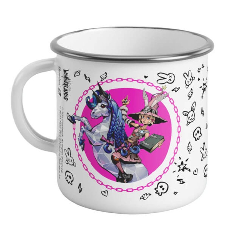 Tiny Tina'S Wonderlands Gearbox | Tiny Tina Wonderlands Enamel Mug-White