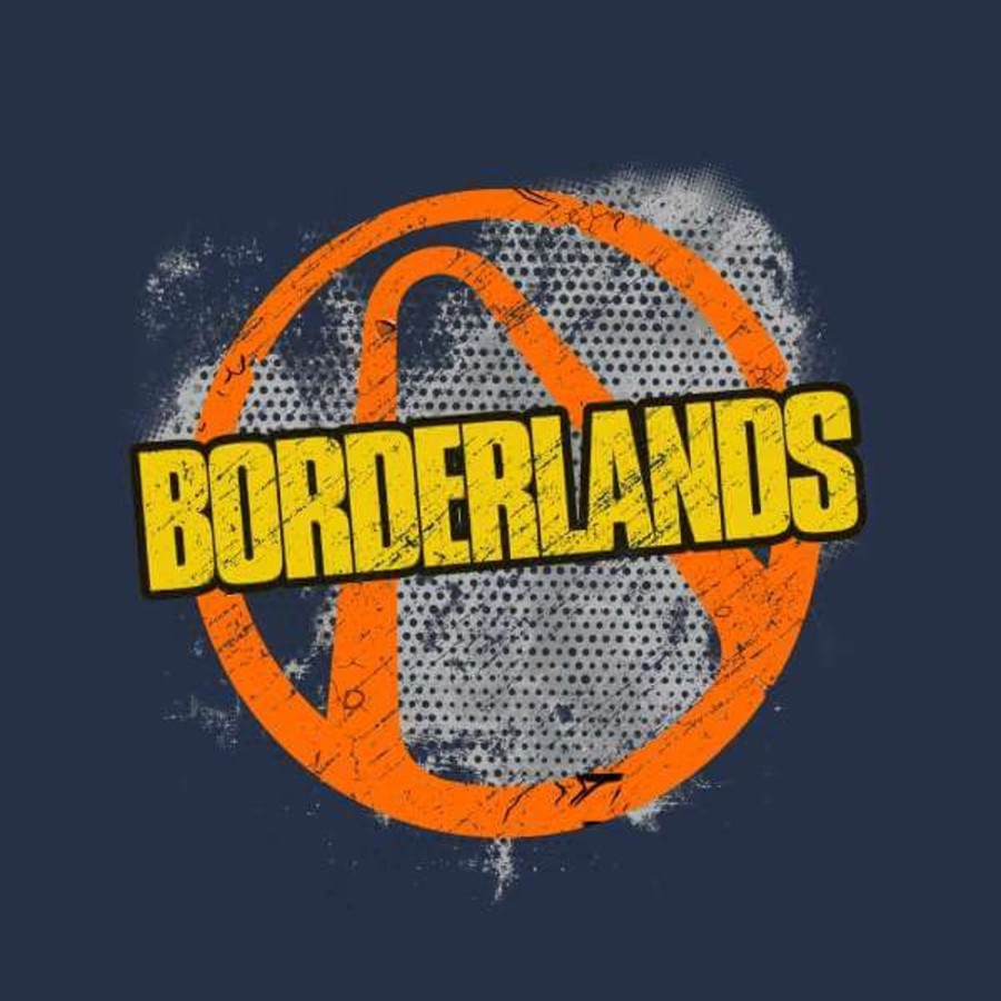 Borderlands Gearbox T-Shirts | Borderlands Graffiti Vault Men'S T-Shirt