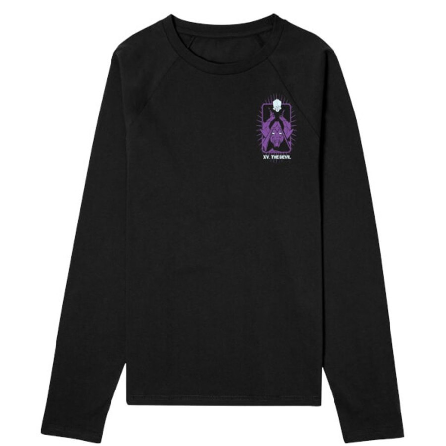 Tiny Tina'S Wonderlands Gearbox T-Shirts | Tiny Tina'S The Devil Long Sleeve T-Shirt-Black