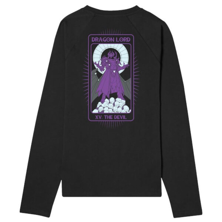 Tiny Tina'S Wonderlands Gearbox T-Shirts | Tiny Tina'S The Devil Long Sleeve T-Shirt-Black