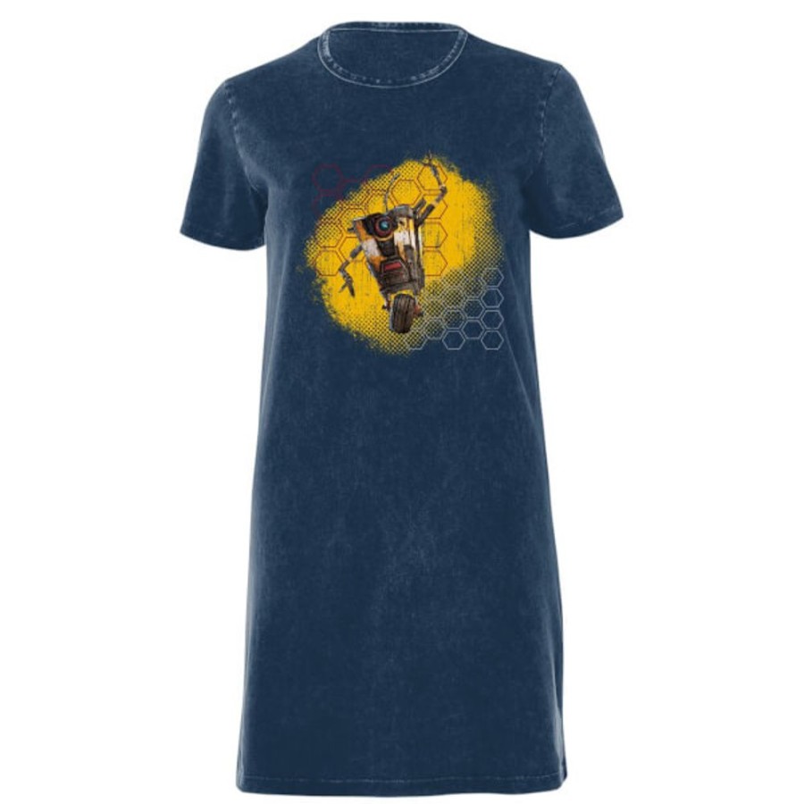 Borderlands Gearbox T-Shirts | Borderlands Claptrap Women'S T-Shirt Dress