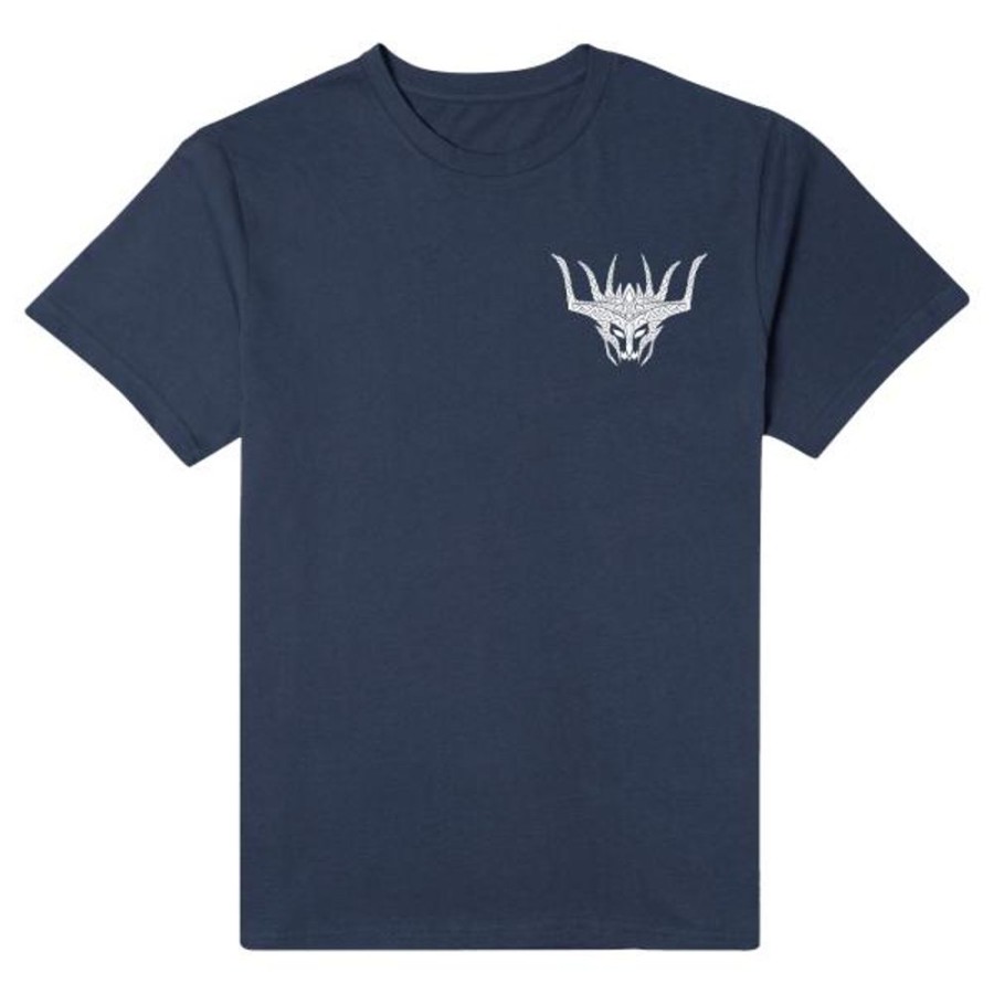 Tribes Of Midgard Gearbox T-Shirts | Tribes Of Midgard Stutr Unisex T-Shirt-Navy