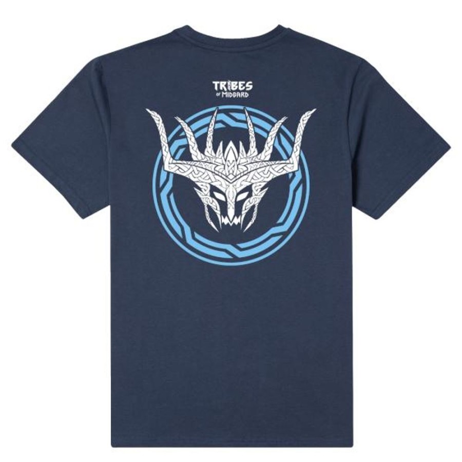 Tribes Of Midgard Gearbox T-Shirts | Tribes Of Midgard Stutr Unisex T-Shirt-Navy