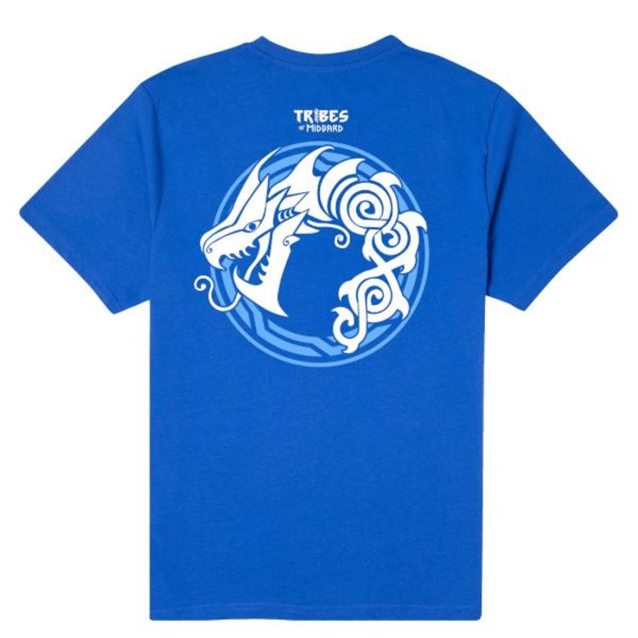 Tribes Of Midgard Gearbox T-Shirts | Tribes Of Midgard Jormie Unisex T-Shirt-Blue