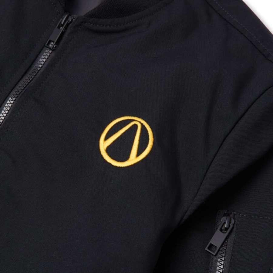 Borderlands Gearbox Jackets | Borderlands Vault Icon Embroidered Unisex Bomber Jacket