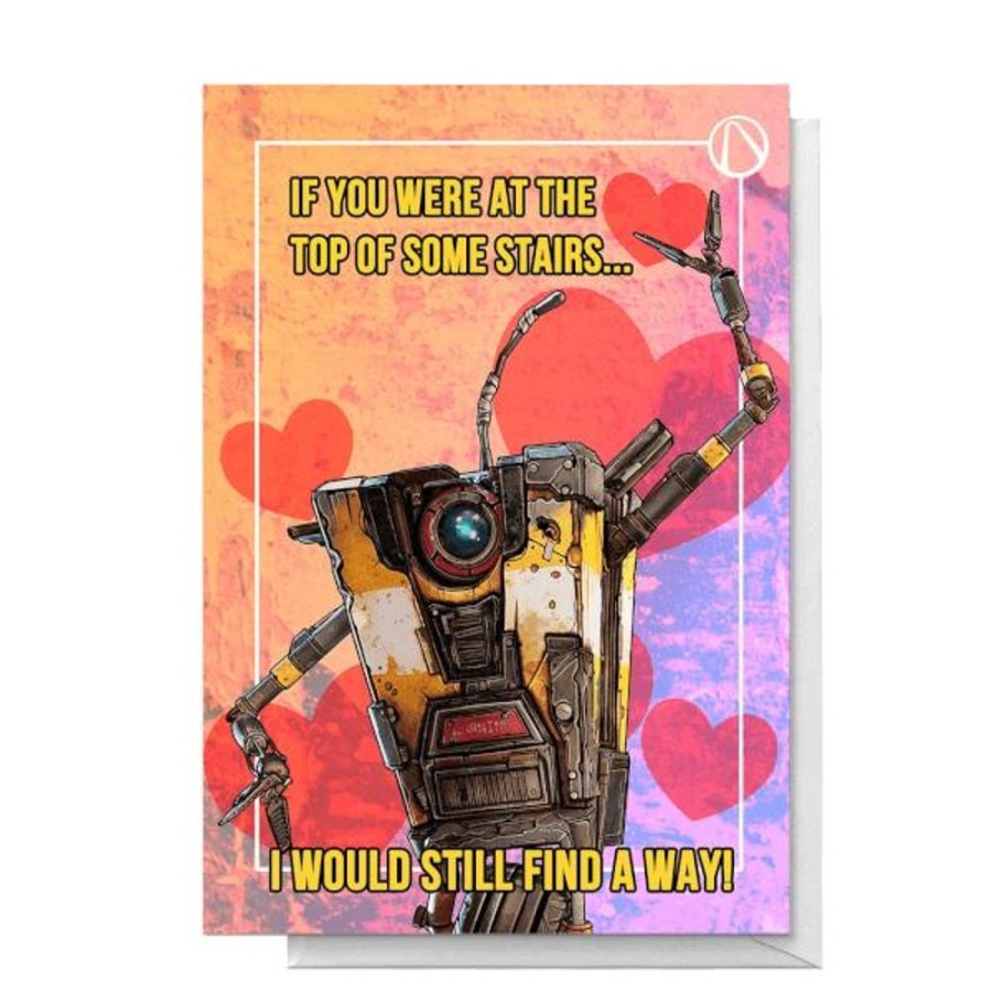 Borderlands Gearbox | Borderlands I Would Find A Way Valentines Card Greetings Card