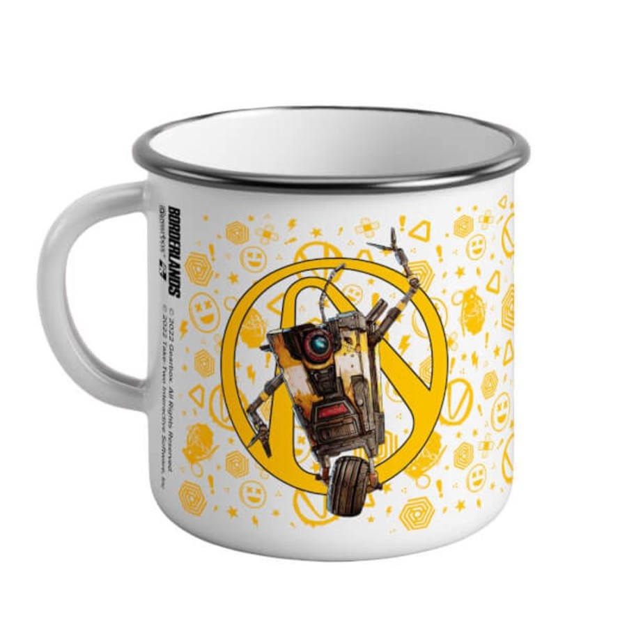 Borderlands Gearbox | Borderlands Enamel Mug-White