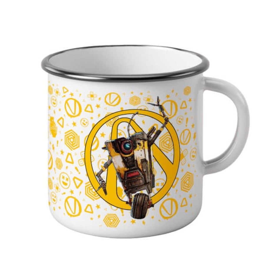 Borderlands Gearbox | Borderlands Enamel Mug-White