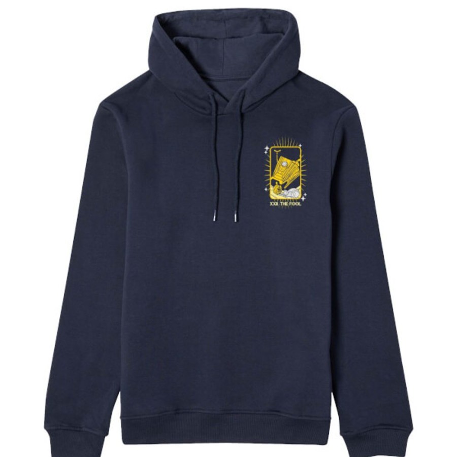 Tiny Tina'S Wonderlands Gearbox Hoodies & Sweatshirts | Tiny Tina'S The Fool Hoodie-Navy