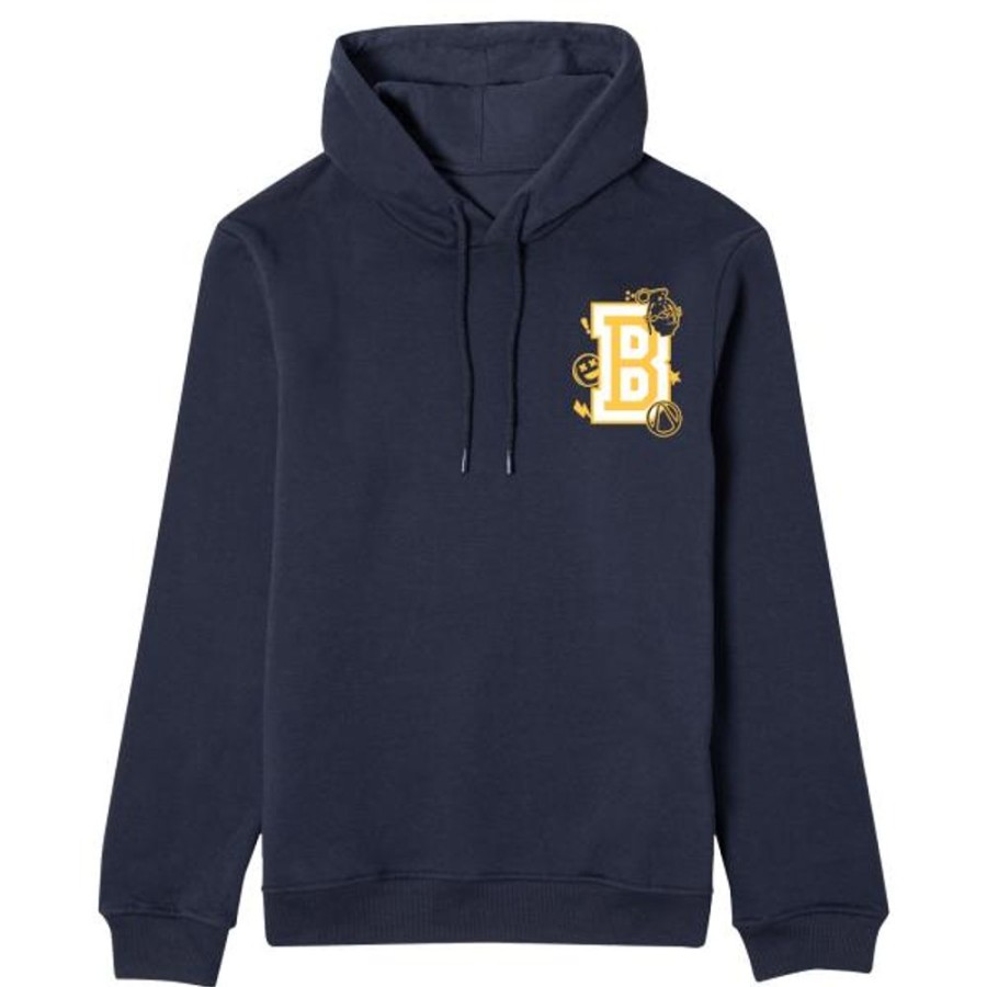 Borderlands Gearbox Hoodies & Sweatshirts | Borderlands Claptrap Hoodie-Navy