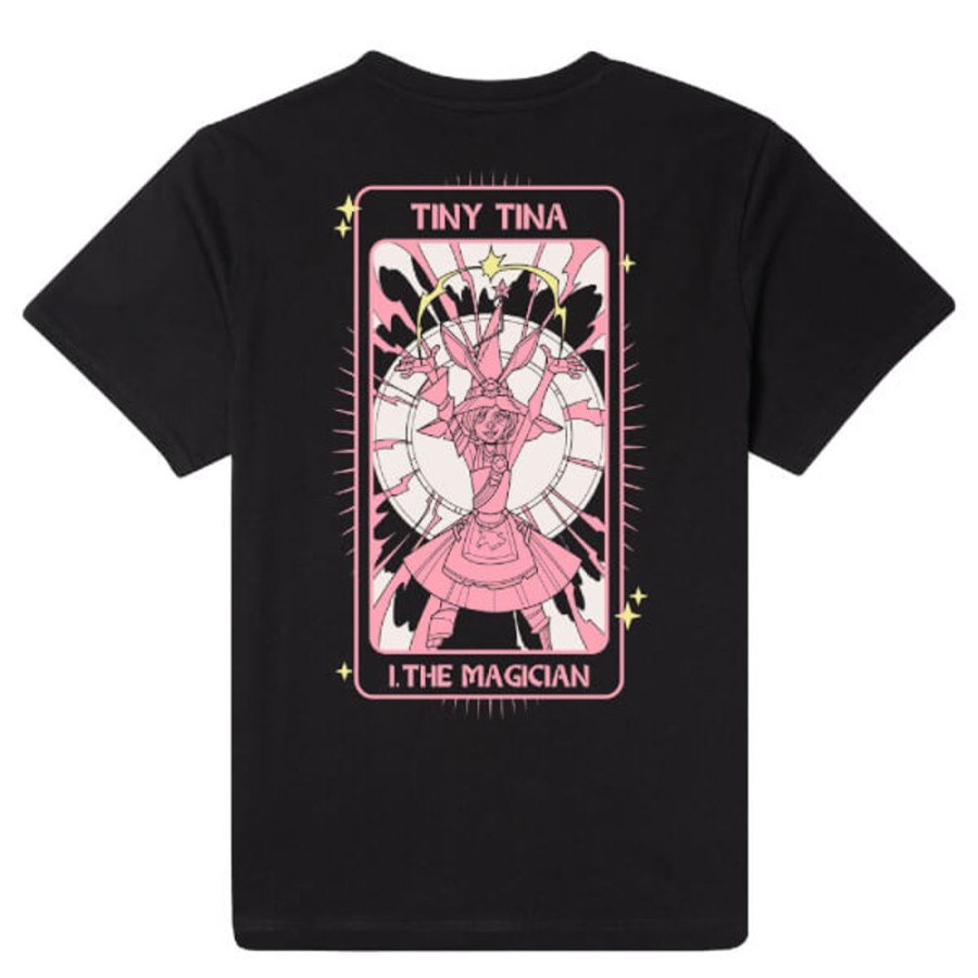 Tiny Tina'S Wonderlands Gearbox T-Shirts | Tiny Tina'S The Magician T-Shirt-Black